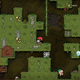 A character navigating a jungle area in Spelunky 2